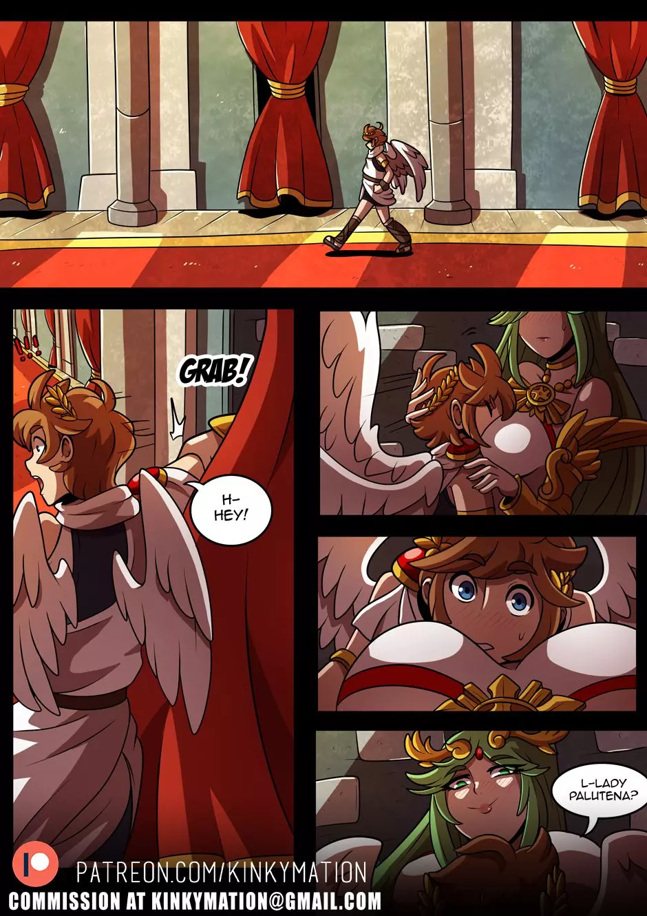 Palutena and Pit Chapter 2 – page 1