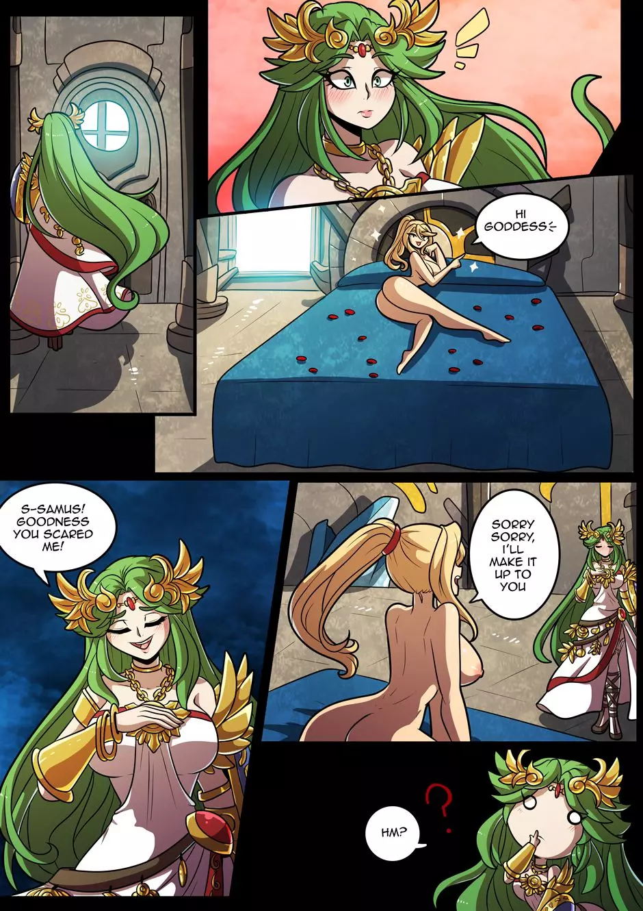 Samus and Palutena’s Bedroom Smash! – page 3