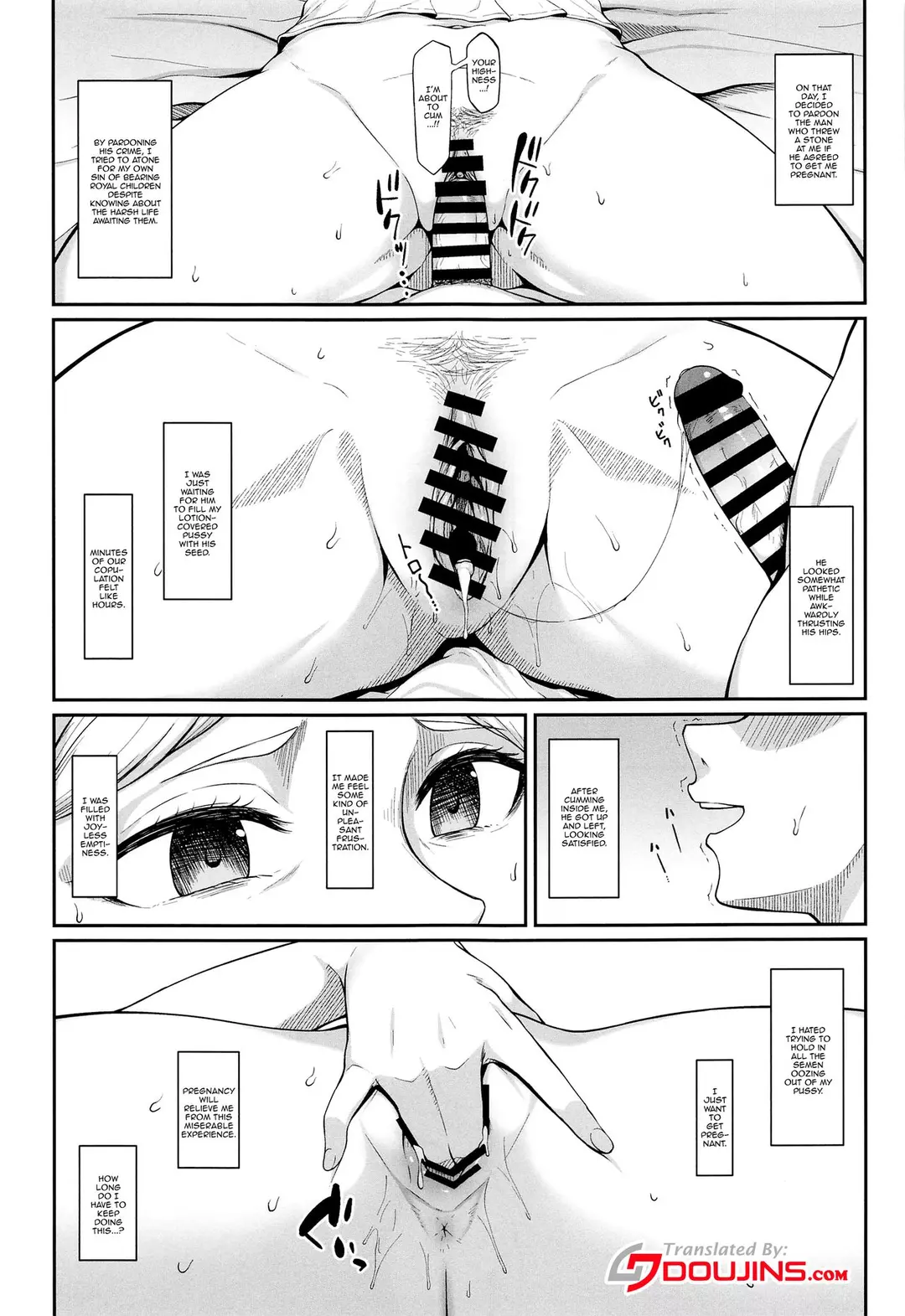If Historia Gives Into The Pleasure She’ll Become A Pregnant Bellied Queen – page 3