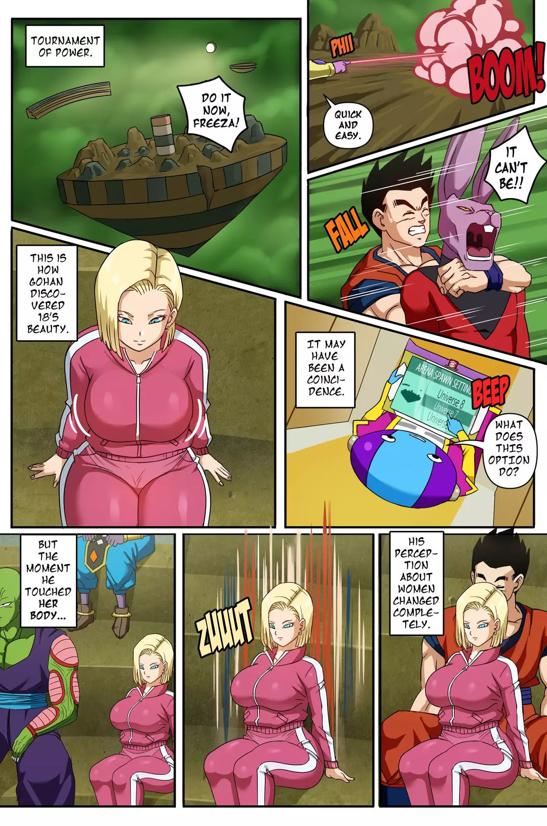 Android 18 And Gohan Audio Porn Comic Android 18 And Gohan - Chapter 2 – page 2