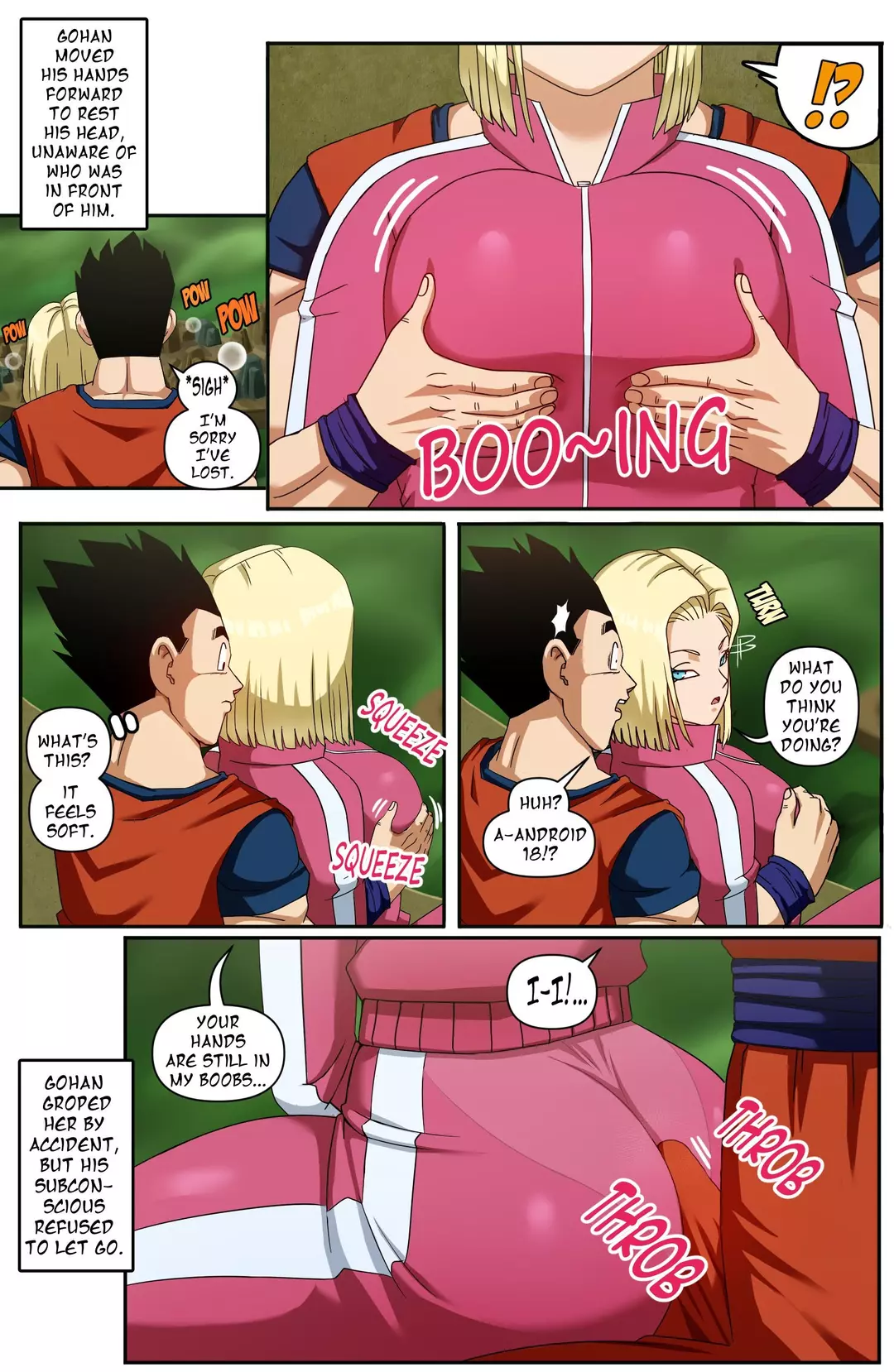 Android 18 And Gohan Audio Porn Comic Android 18 And Gohan - Chapter 2 – page 3
