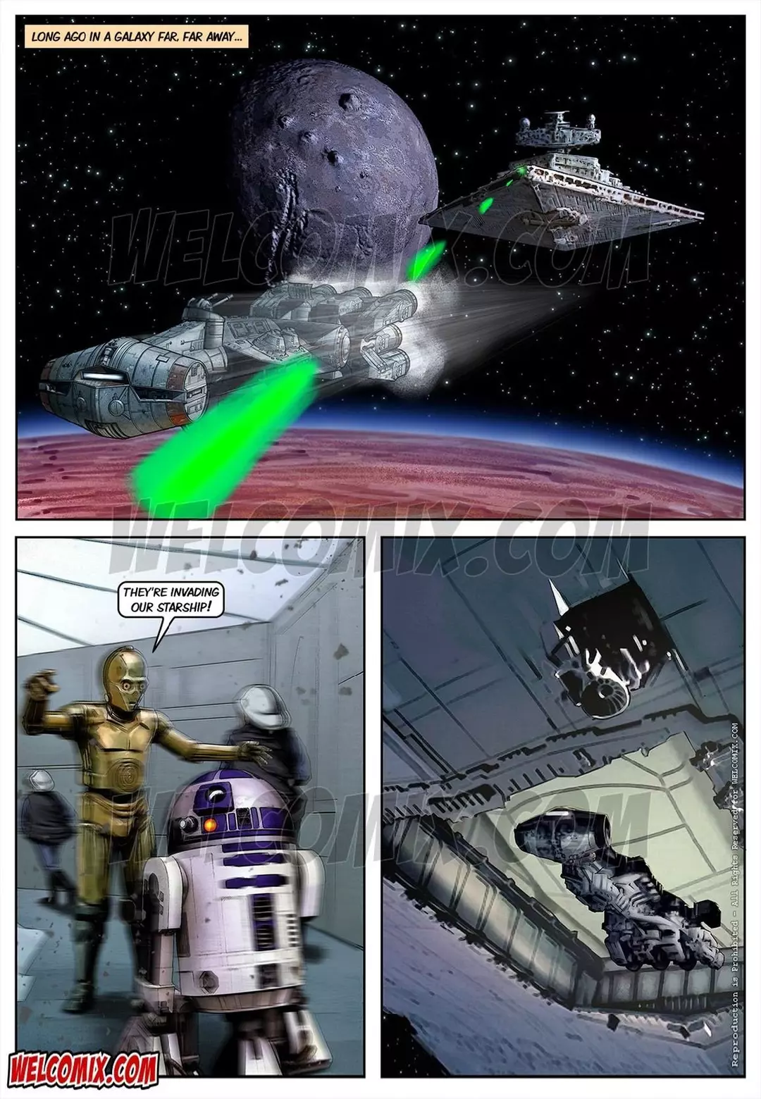 Blockbuster Comics Chapter 3 (Star Wars) – page 2