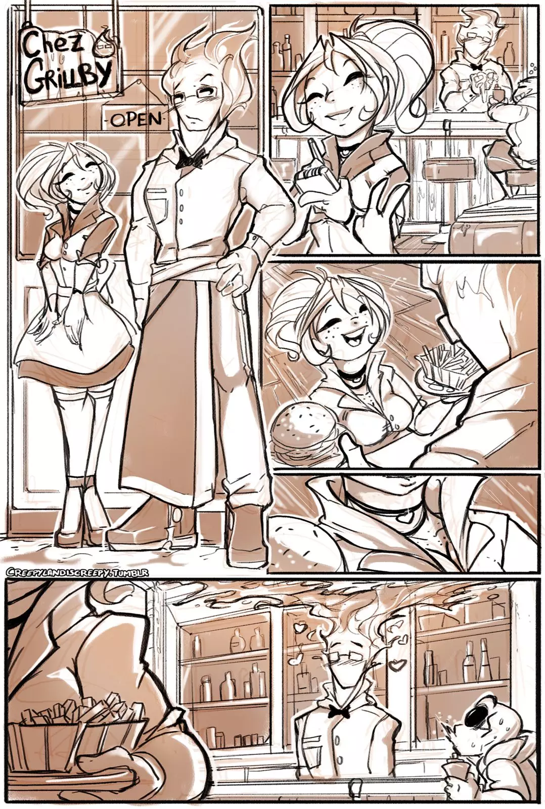Chez Grillby – page 1
