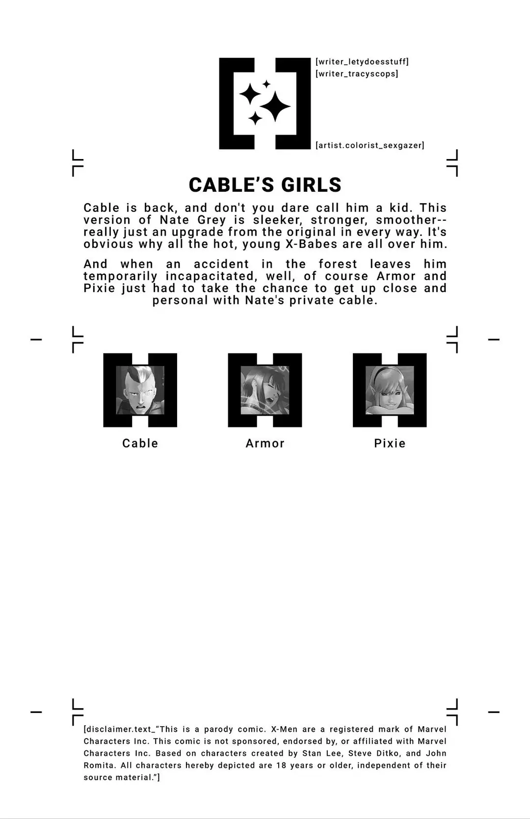 House Of XXX – Cable’s Girls House Of XXX - Cable's Girls - Chapter 1 – page 2