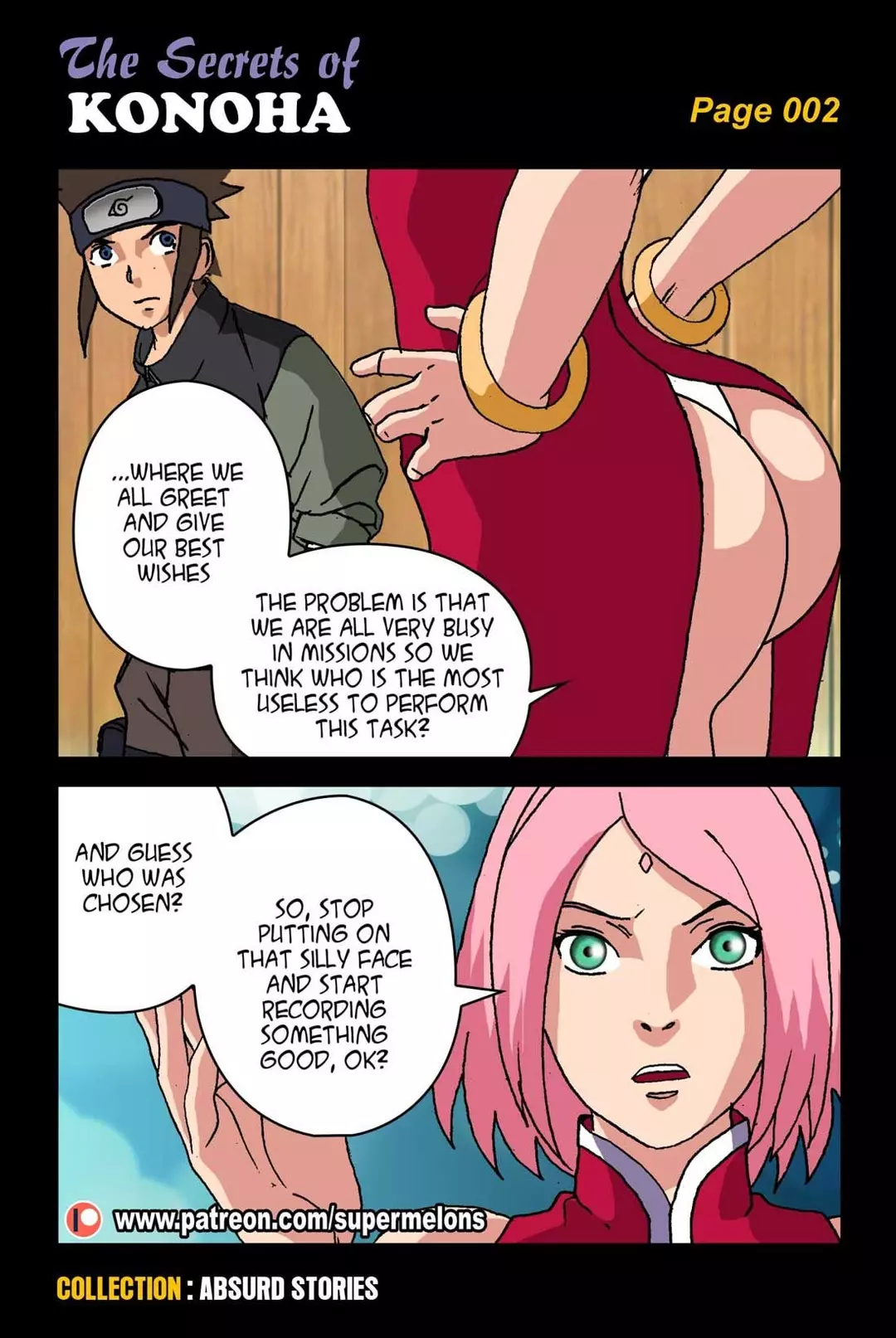 The Secrets of Konoha – page 3