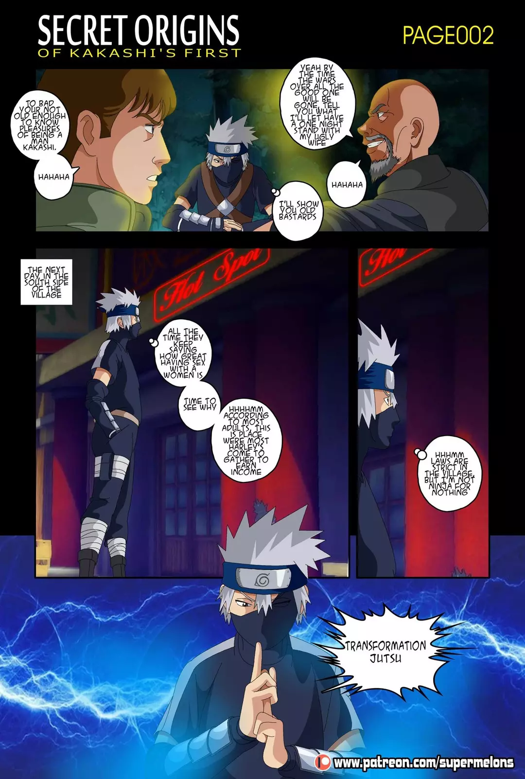Secret Origins of Kakashi’s First – page 3
