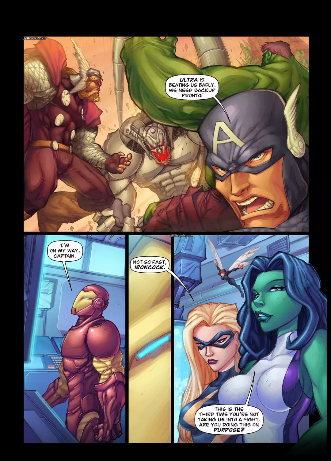 Assvengers Chapter 1 – page 2