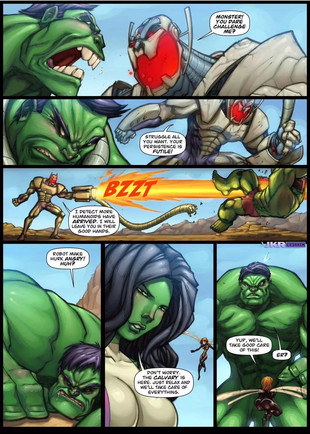 Assvengers Chapter 2 – page 2
