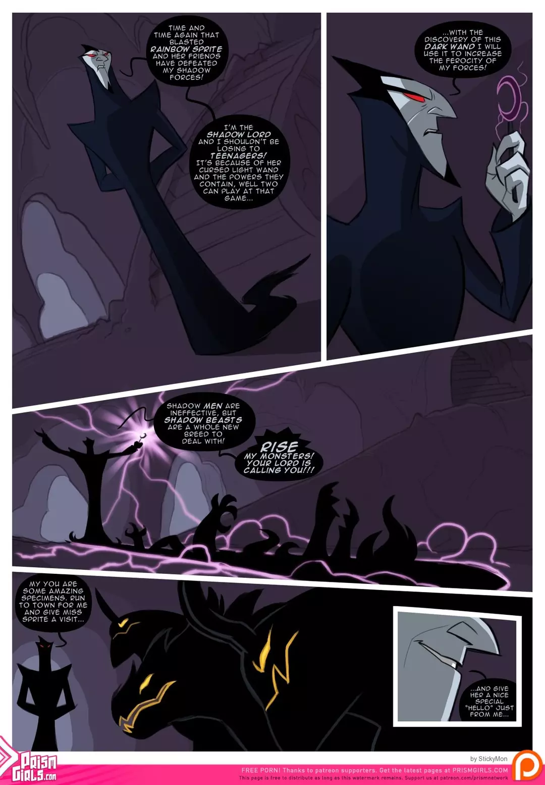 Rainbow Sprite: Hunger of the Shadow Beasts – page 2