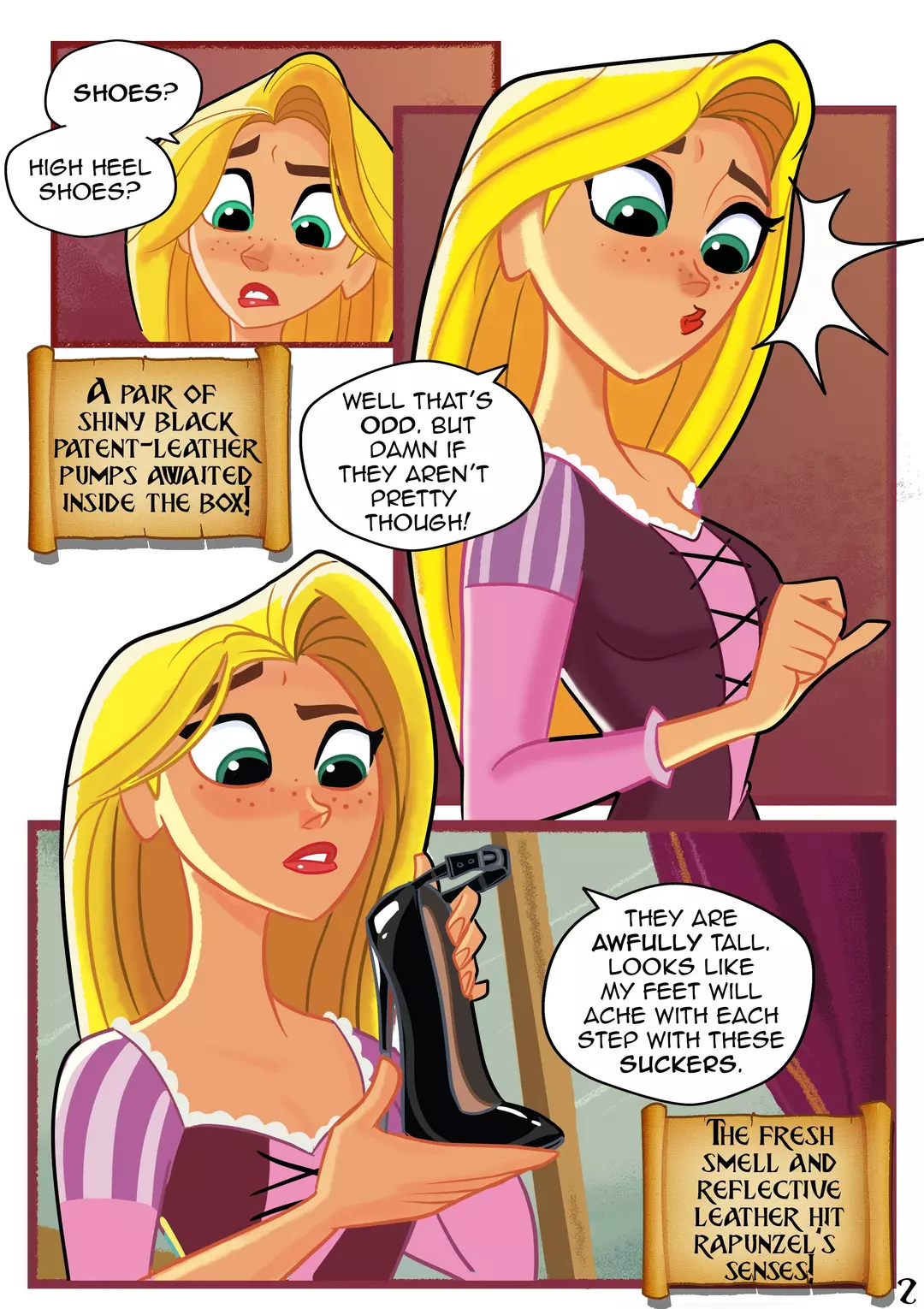 Tangled Comic – page 2