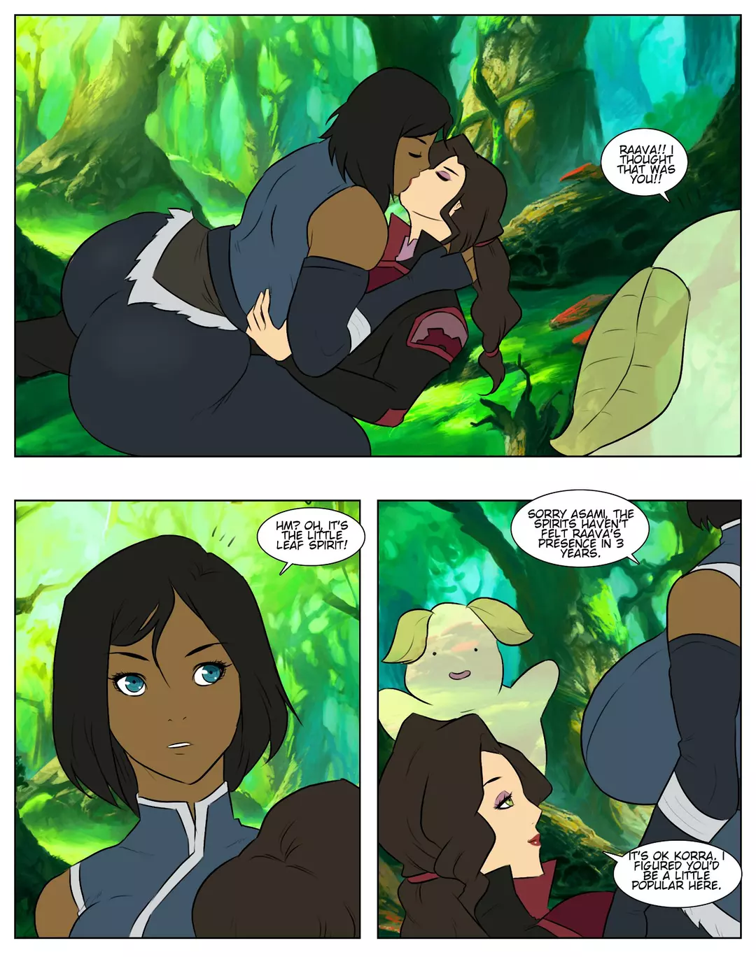 Avatar Comics Korrasami - (The Legend of Korra) – page 2