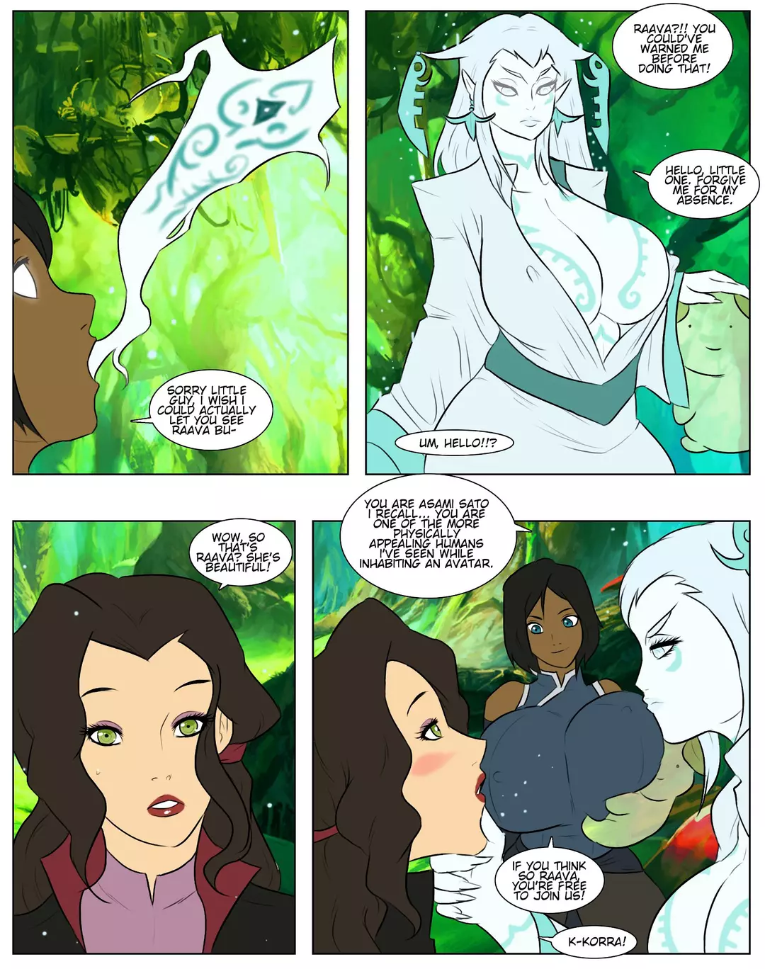 Avatar Comics Korrasami - (The Legend of Korra) – page 3