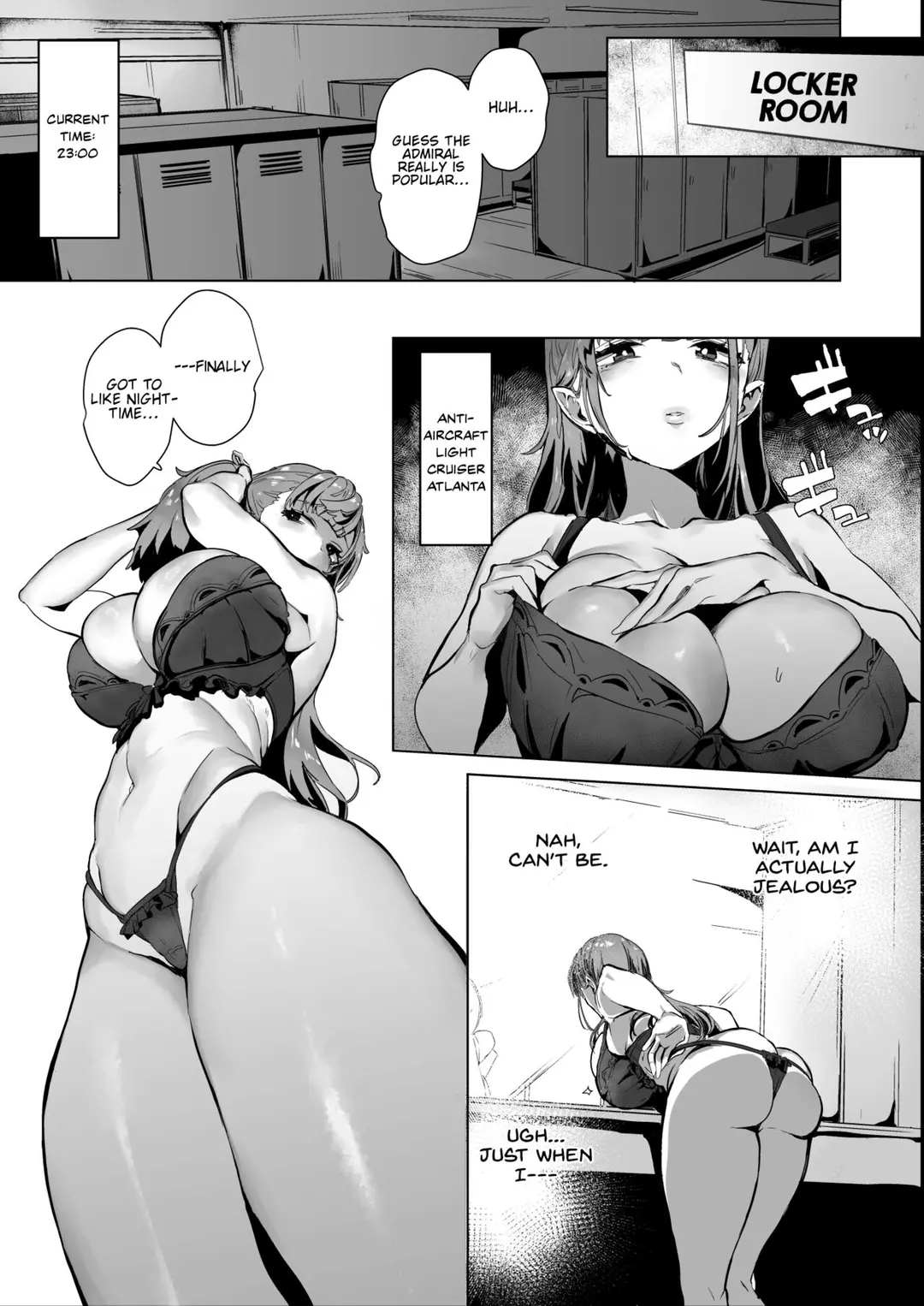 Osabori Musume Atlanta Wakarase Misshitsu Yasei Enshuu Counterattack! Yakimochi Musume Atlanta Obedient Service H Admiral's Kagome Operation - Chapter 2 – page 2