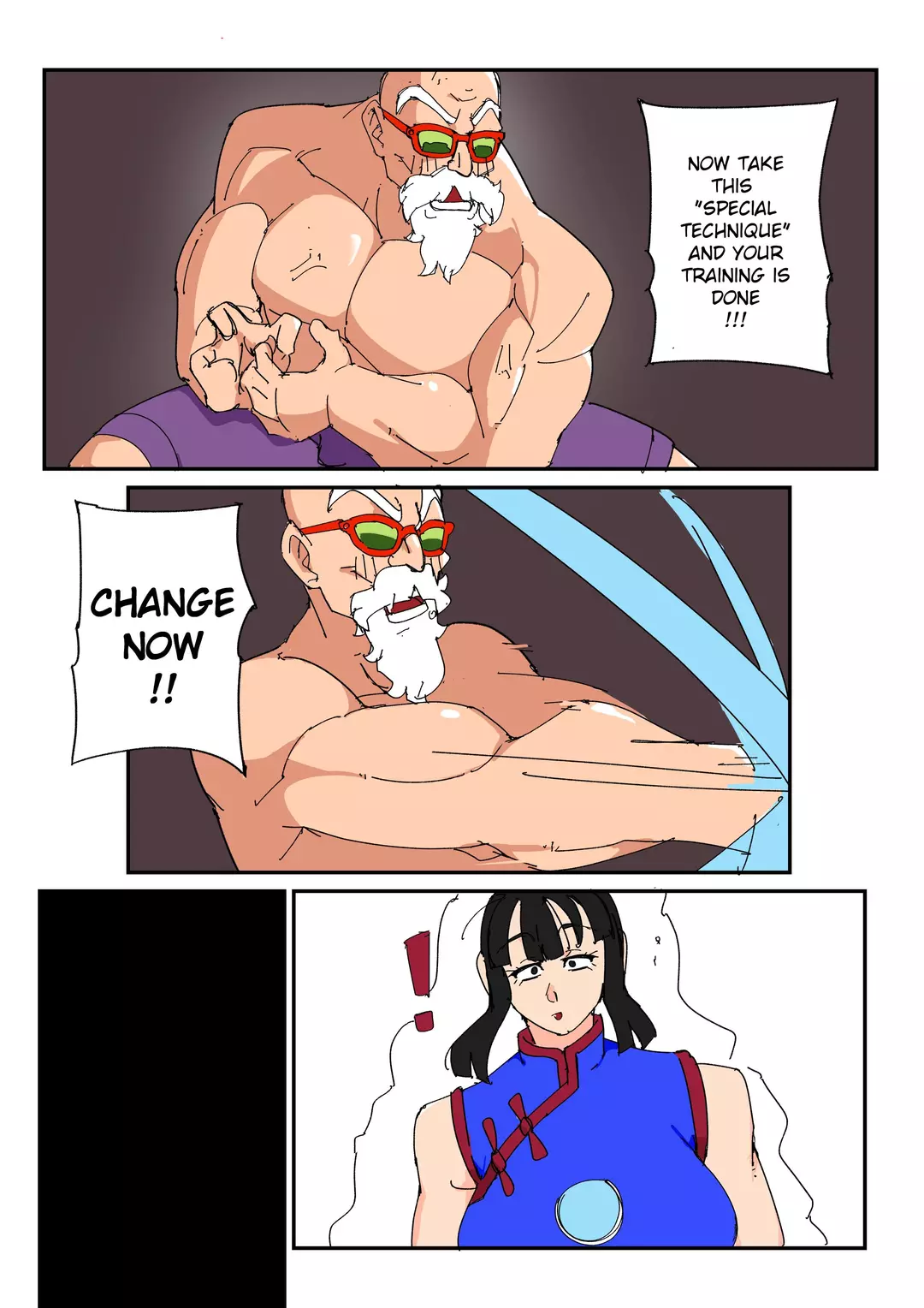 Master Roshi’s New Technique – page 2