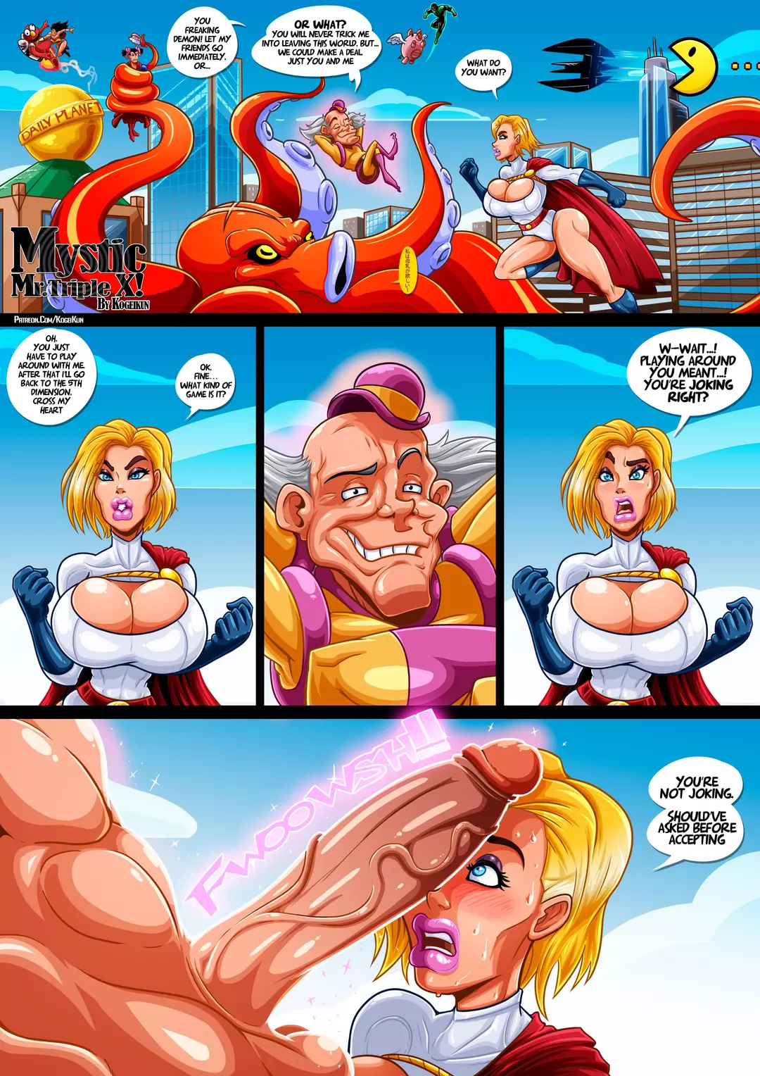 Mystic Mr.Triple X! – page 1