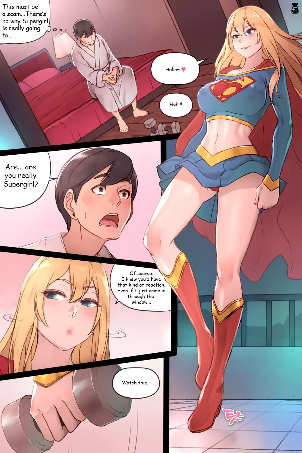 Supergirl’s Secret Supergirl's Secret Service - Chapter 1 – page 2