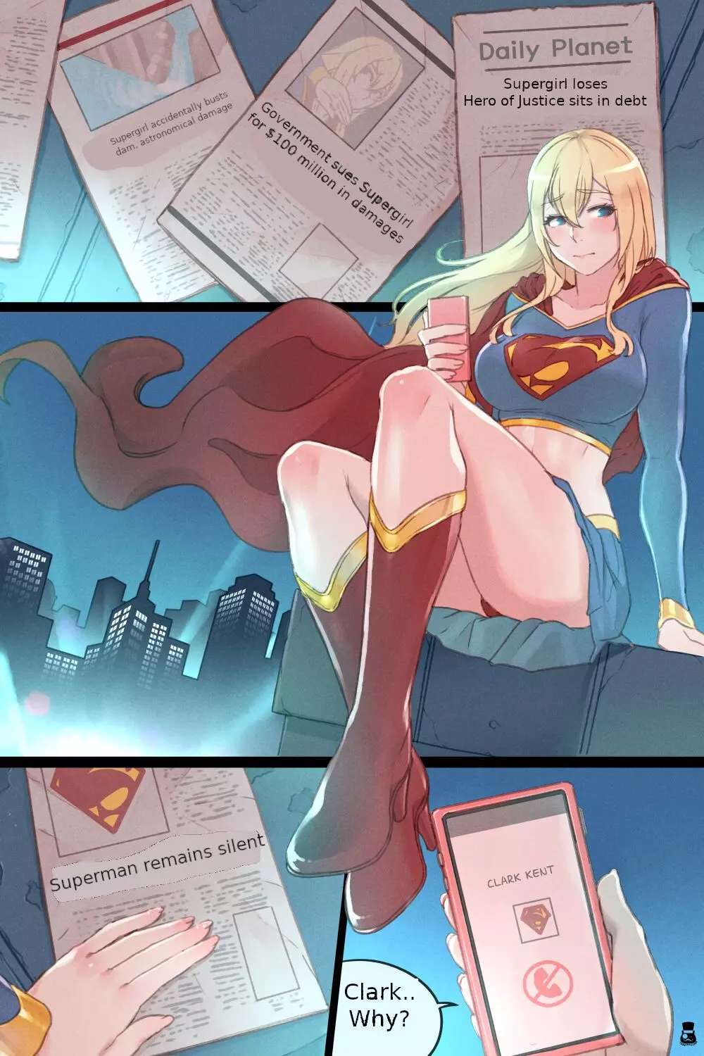 Supergirl’s Secret Supergirl's Secret Trouble - Chapter 2 – page 2