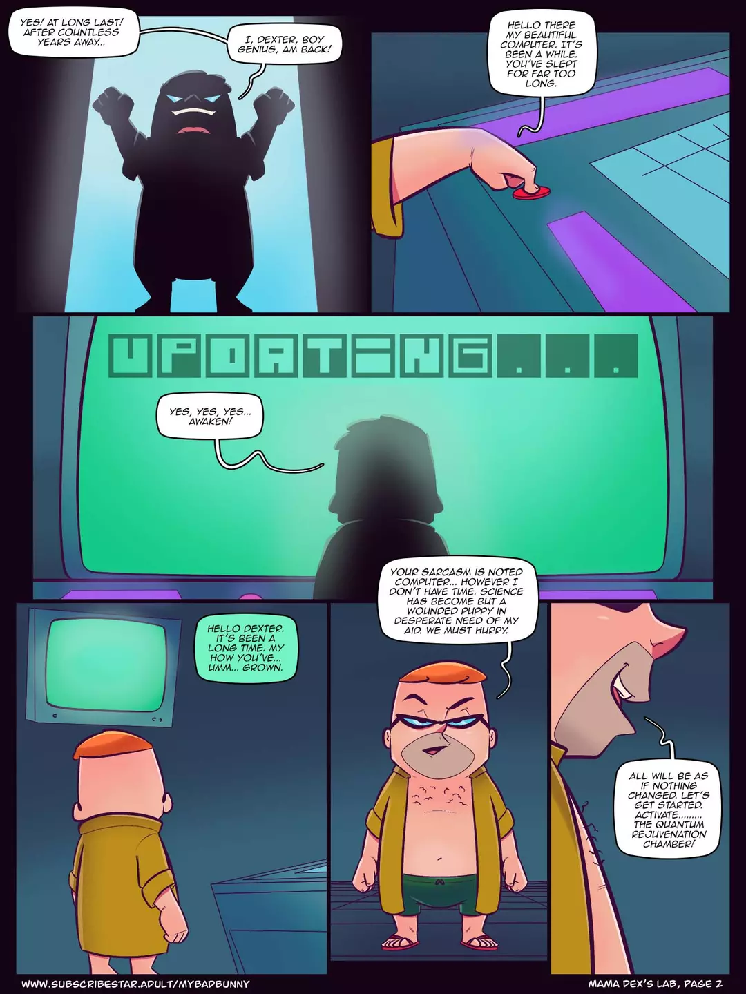 Mama Dex’s Lab – page 3