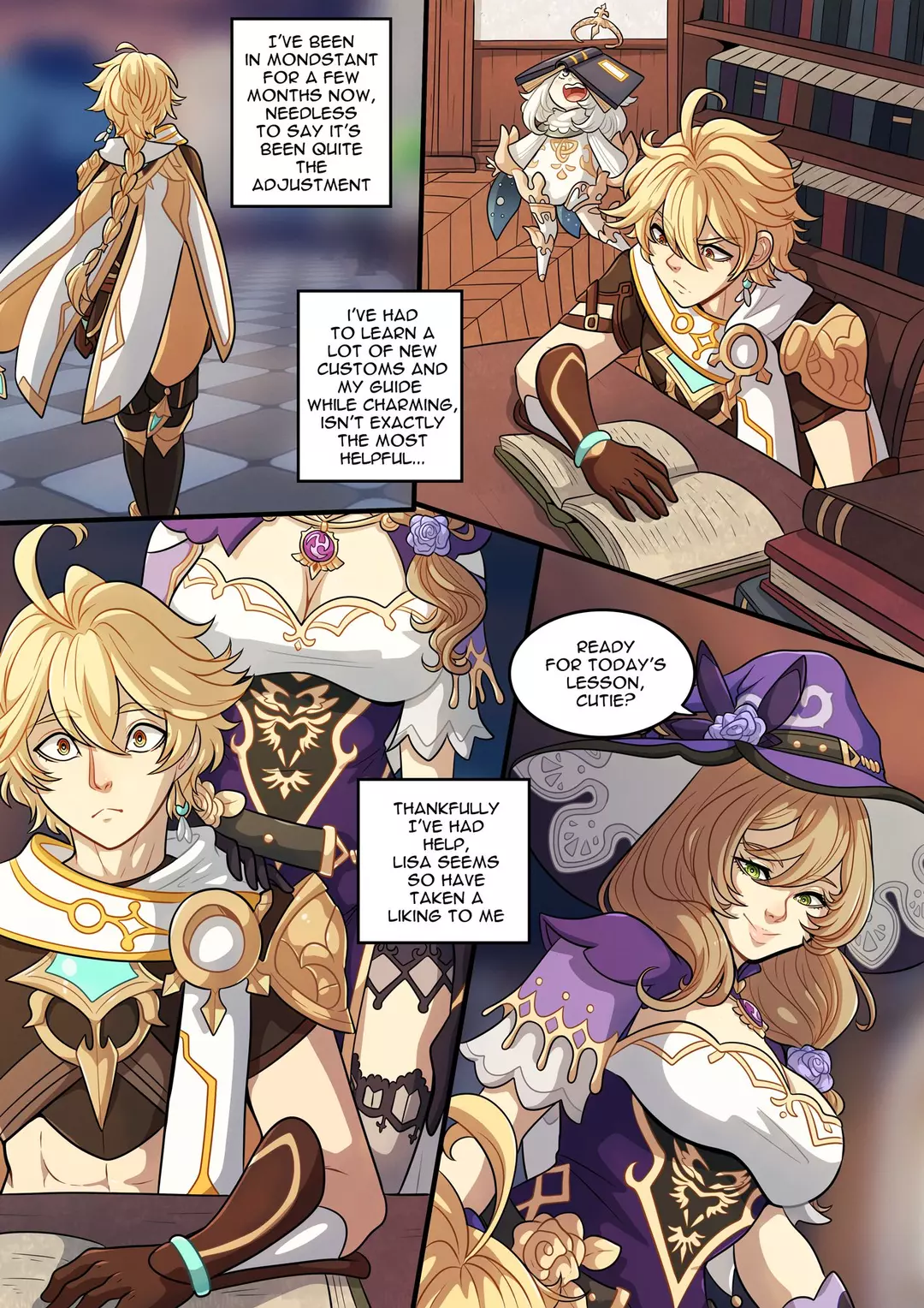 The Traveler’s Guide to Teyvat’s Heart – Lisa – page 3