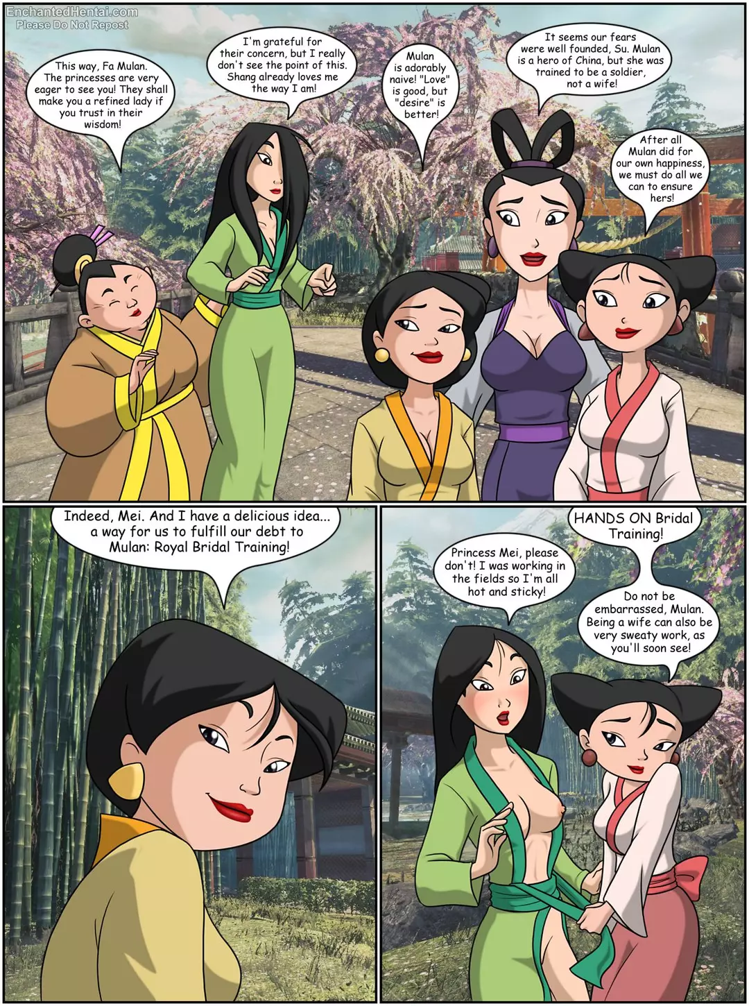 Mulan’s Bridal Training – page 2