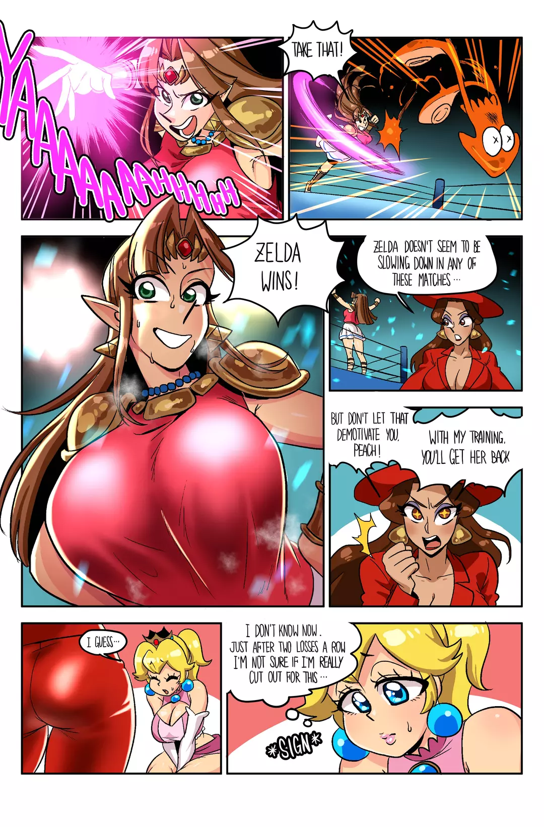 Wrestling Princess Chapter 2 – page 2
