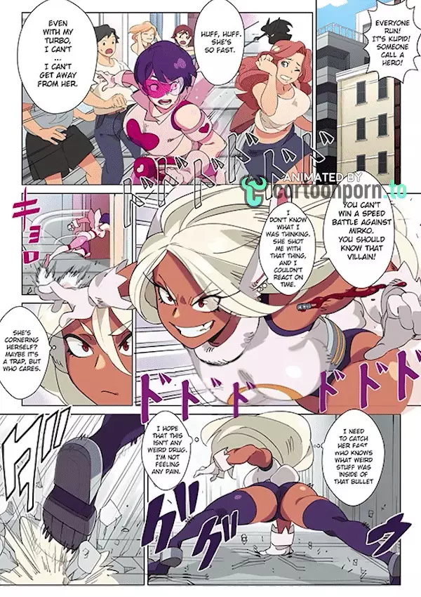 Mirko And The Quirk Of Love! Audio Porn Comic Mirko And The Quirk Of Love! - Animated - Chapter 1 – page 2