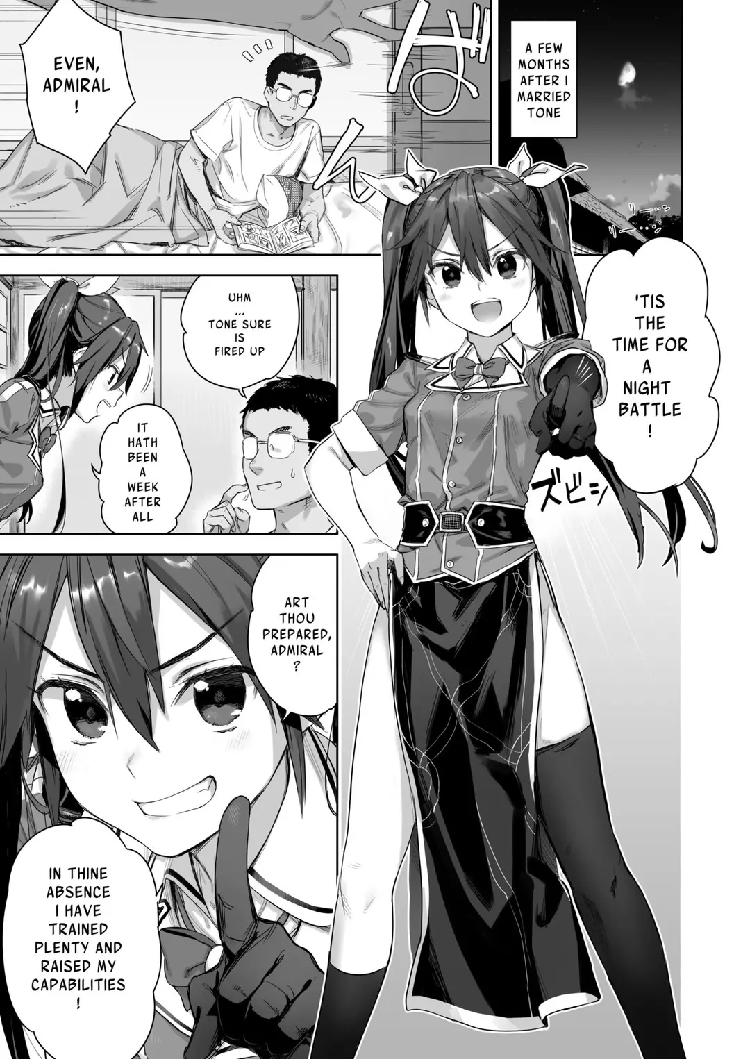 Hey Admiral! Practice night battles with me! – page 2