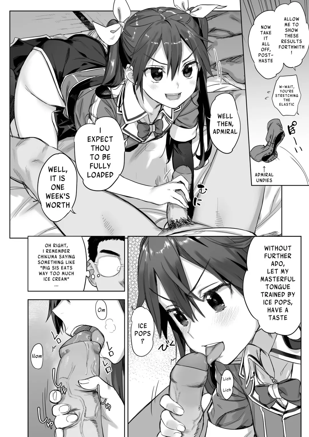 Hey Admiral! Practice night battles with me! – page 3