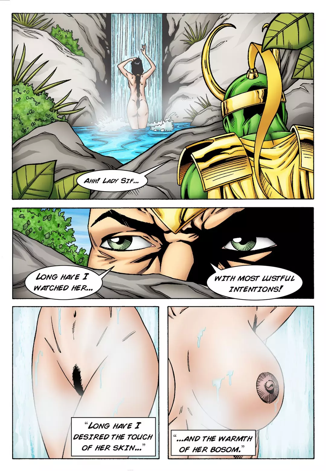 Lady Sif Seduced By Loki – page 2