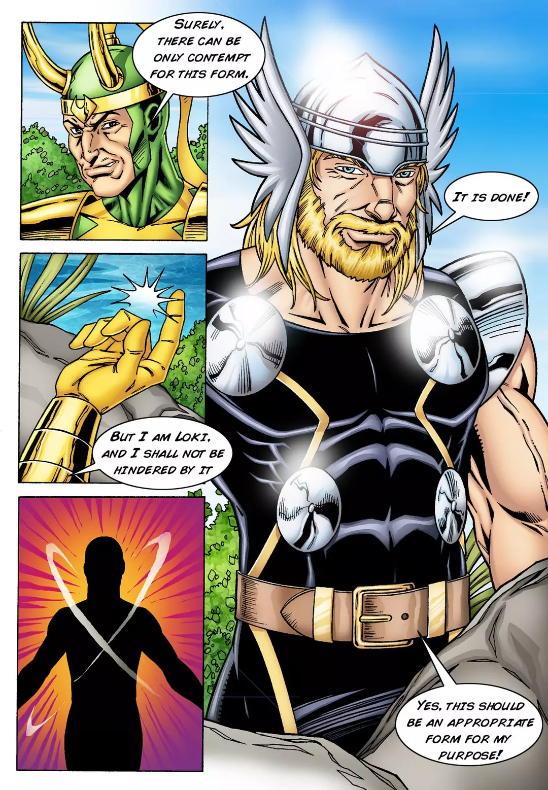 Lady Sif Seduced By Loki – page 3