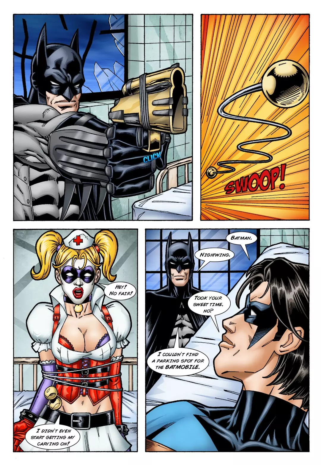 Batman and Nightwing discipline Harley Quinn – page 3
