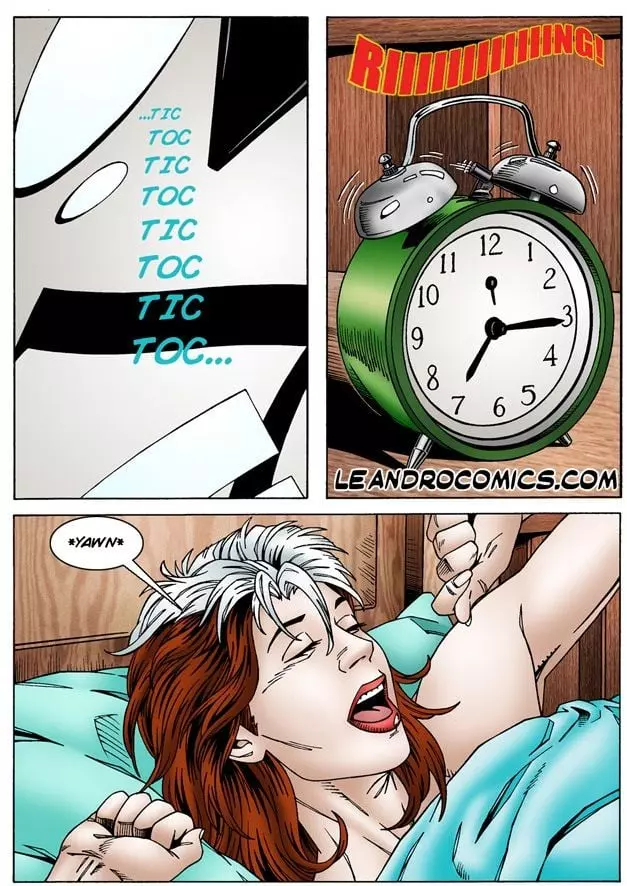 Rogue loses her powers – page 1
