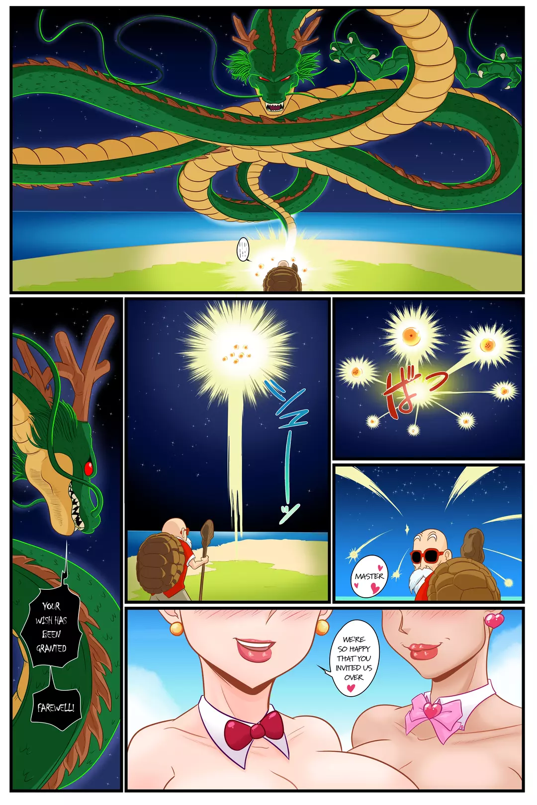 The Wish Of Master Roshi – page 2