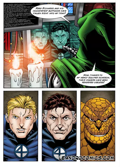 Only Invisible Woman can save the Fantastic Foursome from Dr. Doom! – page 3
