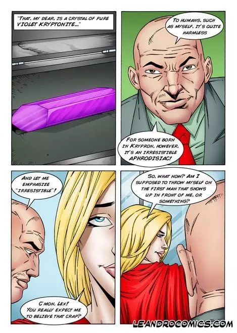 Supergirl vs. Lex Luthor: The Sexy Interrogation Session! – page 3