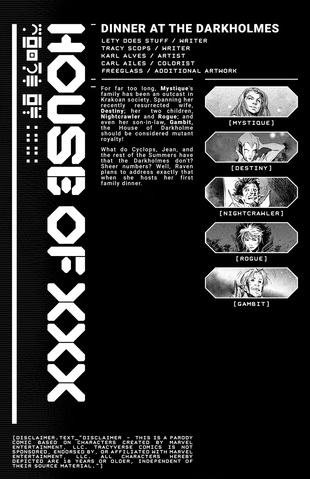 House Of XXX – Dinner At The Darkholmes – page 2