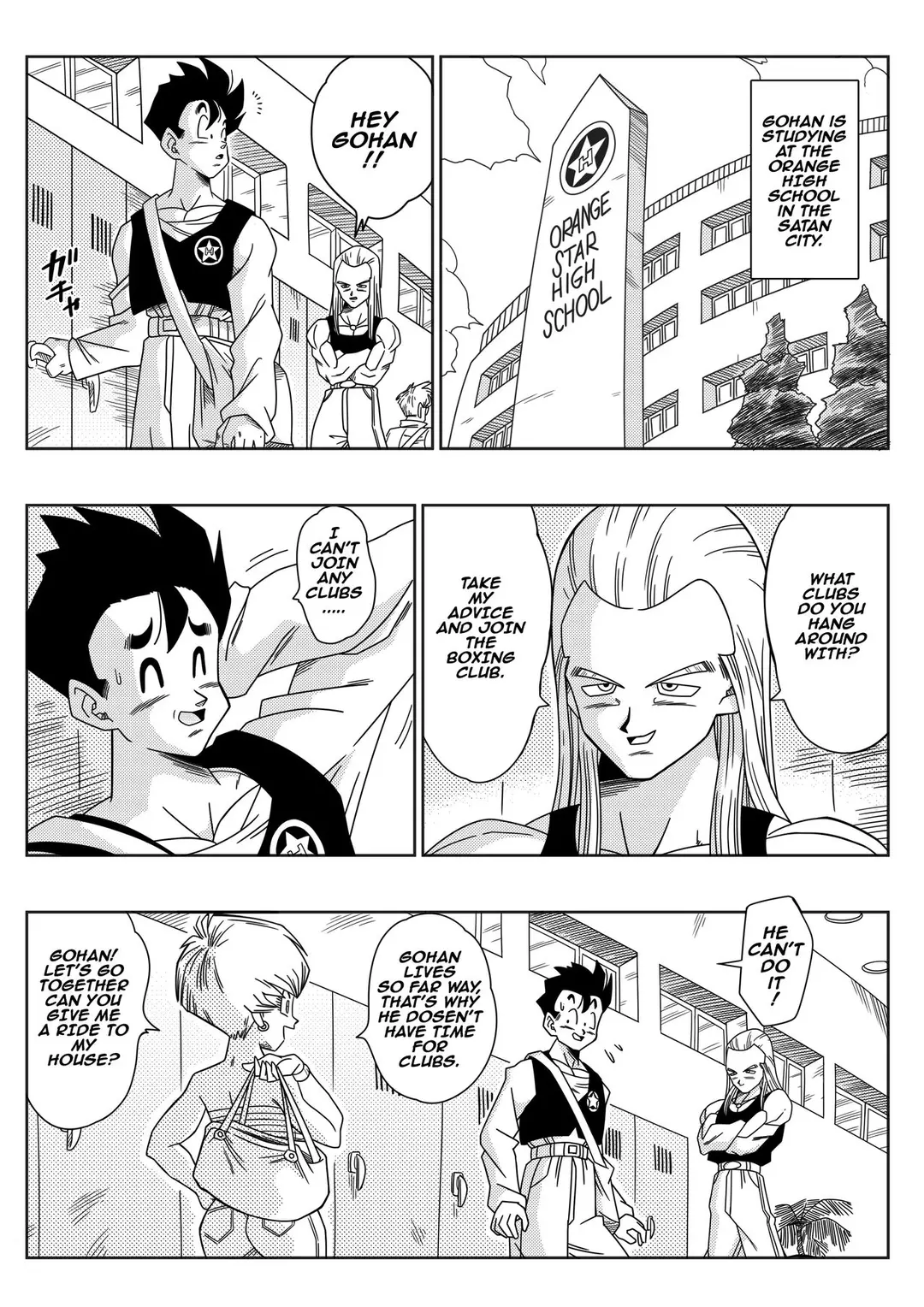 Love Triangle Z Chapter 1 – page 3