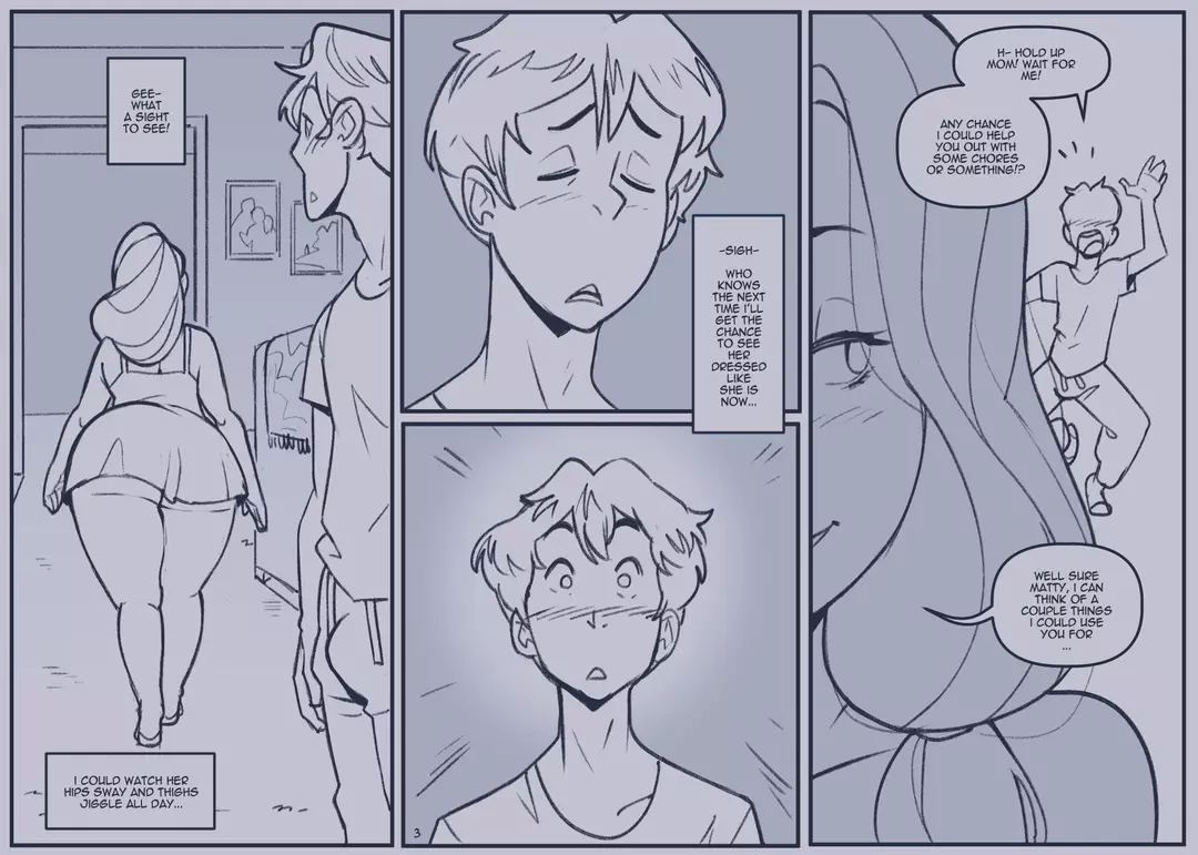 Mom Goes Commando Audio Porn Comic Mom Goes Commando - Chapter 1 – page 3