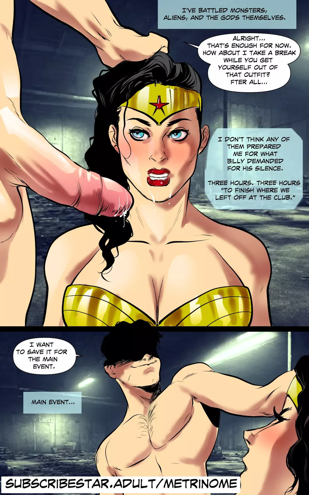 Wonder Woman Blackmailed – page 3