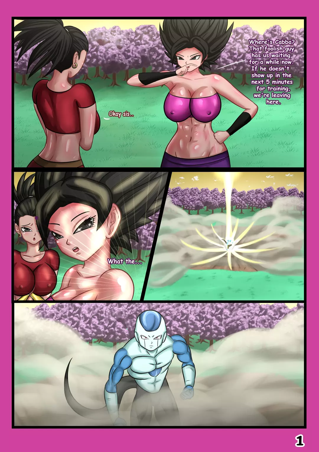 Female Saiyans Workout – page 3