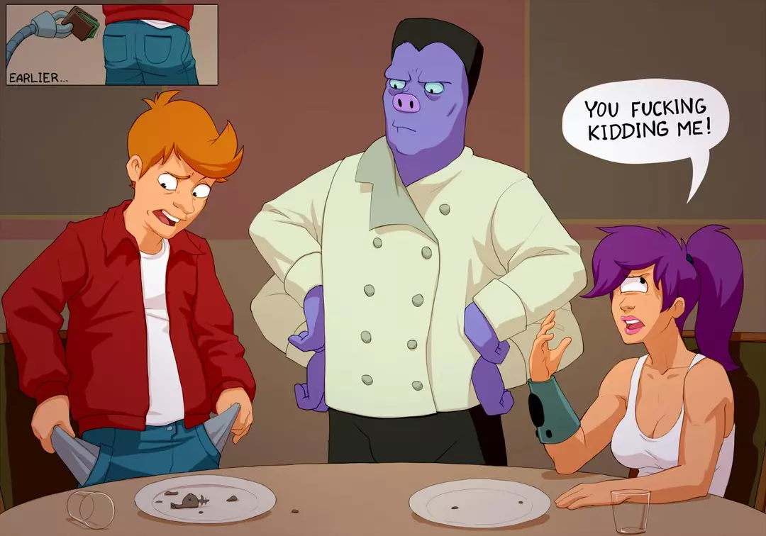 Typical date with Fry – page 1