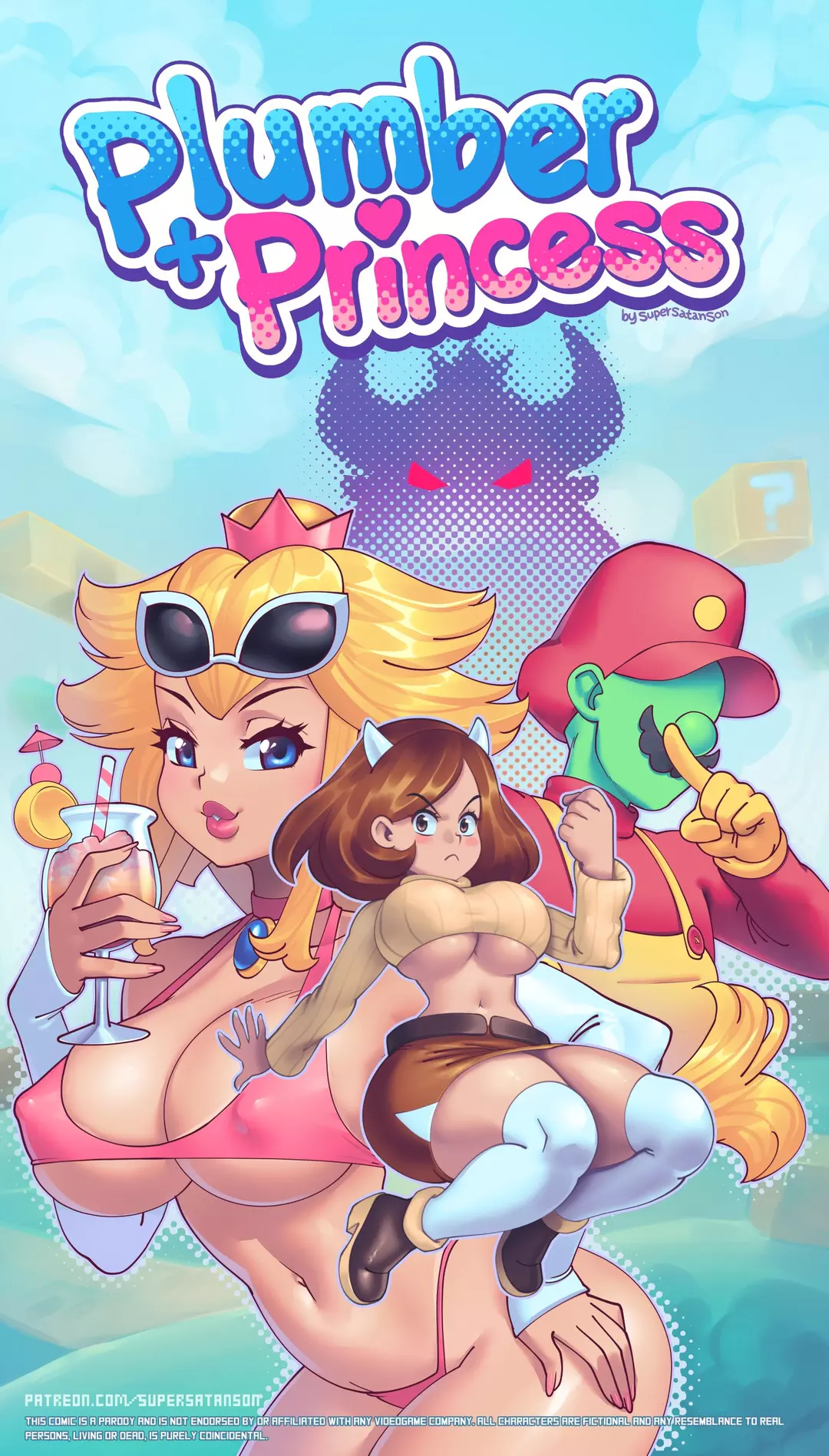Plumber+Princess Chapter 1 – page 1