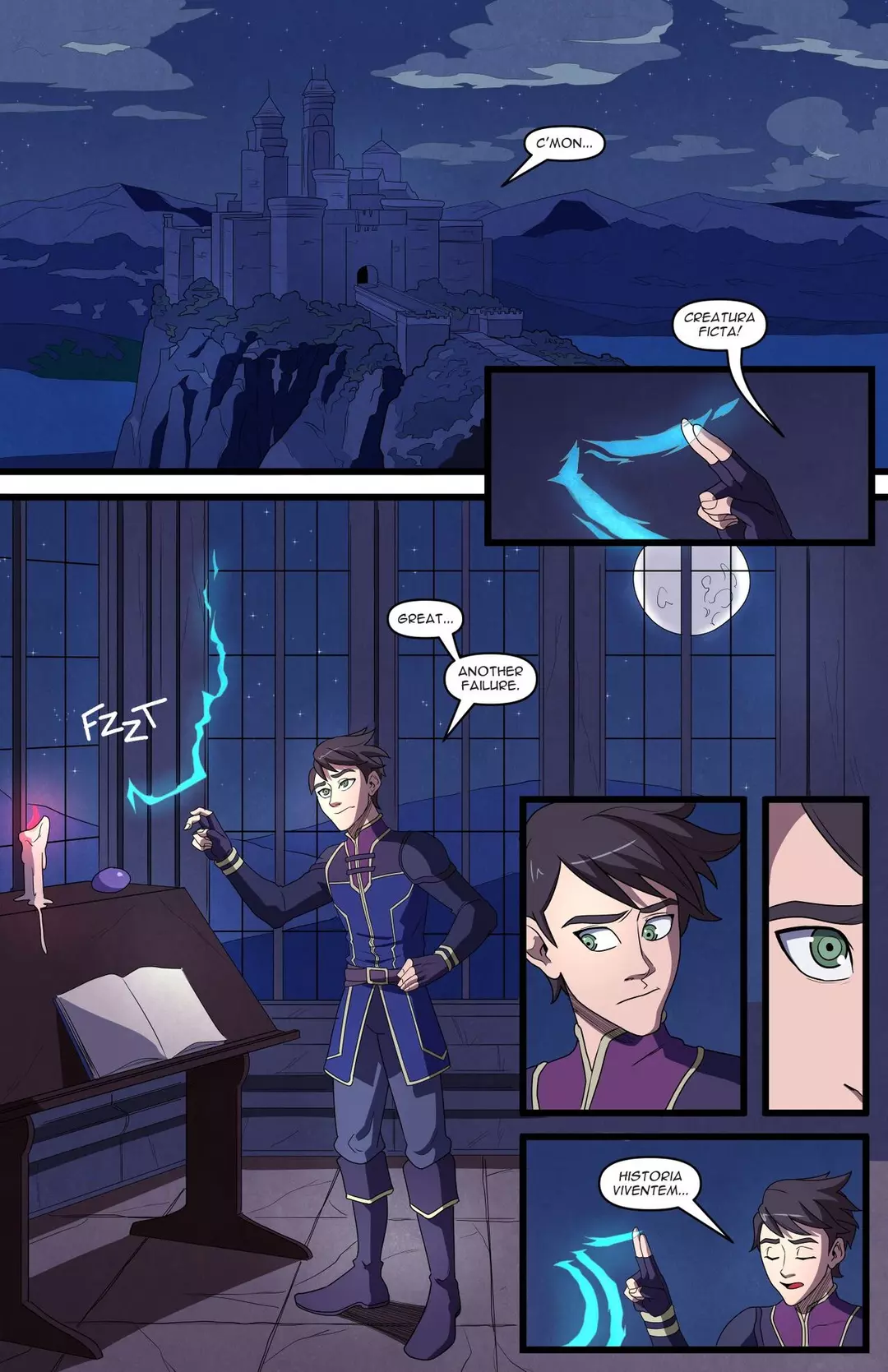 O’ Pale Moon – page 2