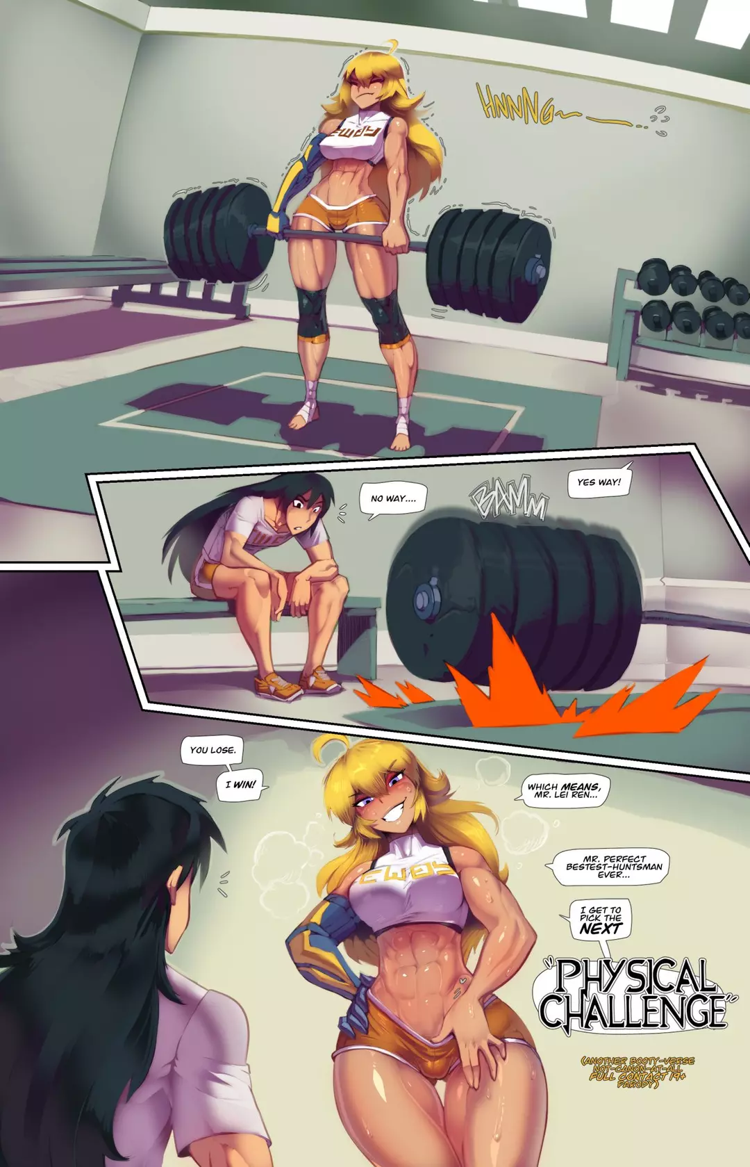 Physical Challenge – page 1