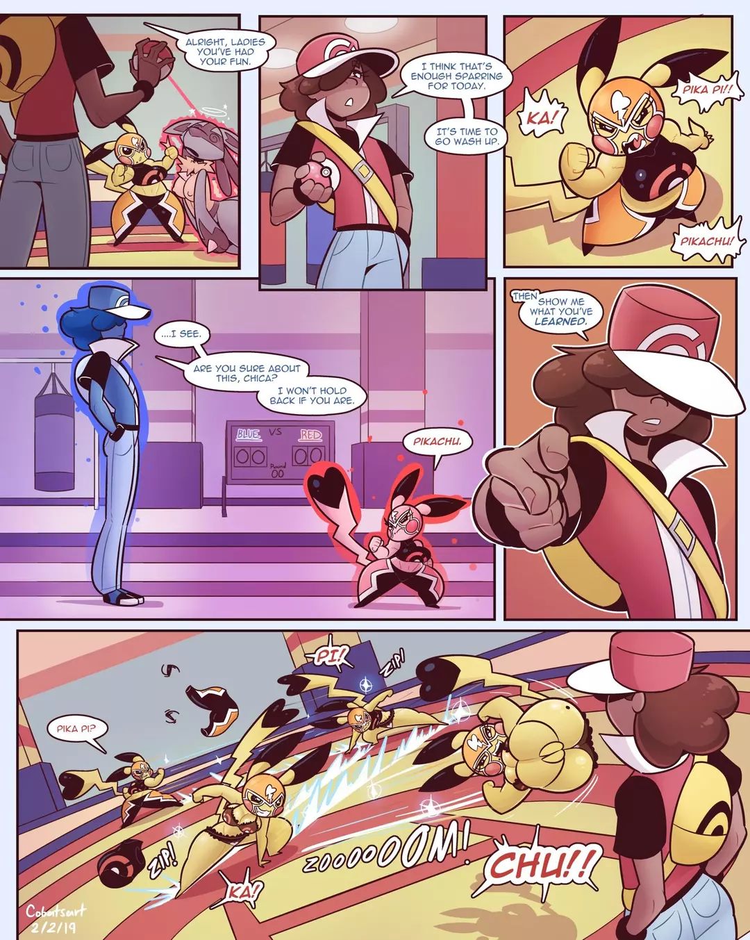 Chica’s Typical Training Day – page 2