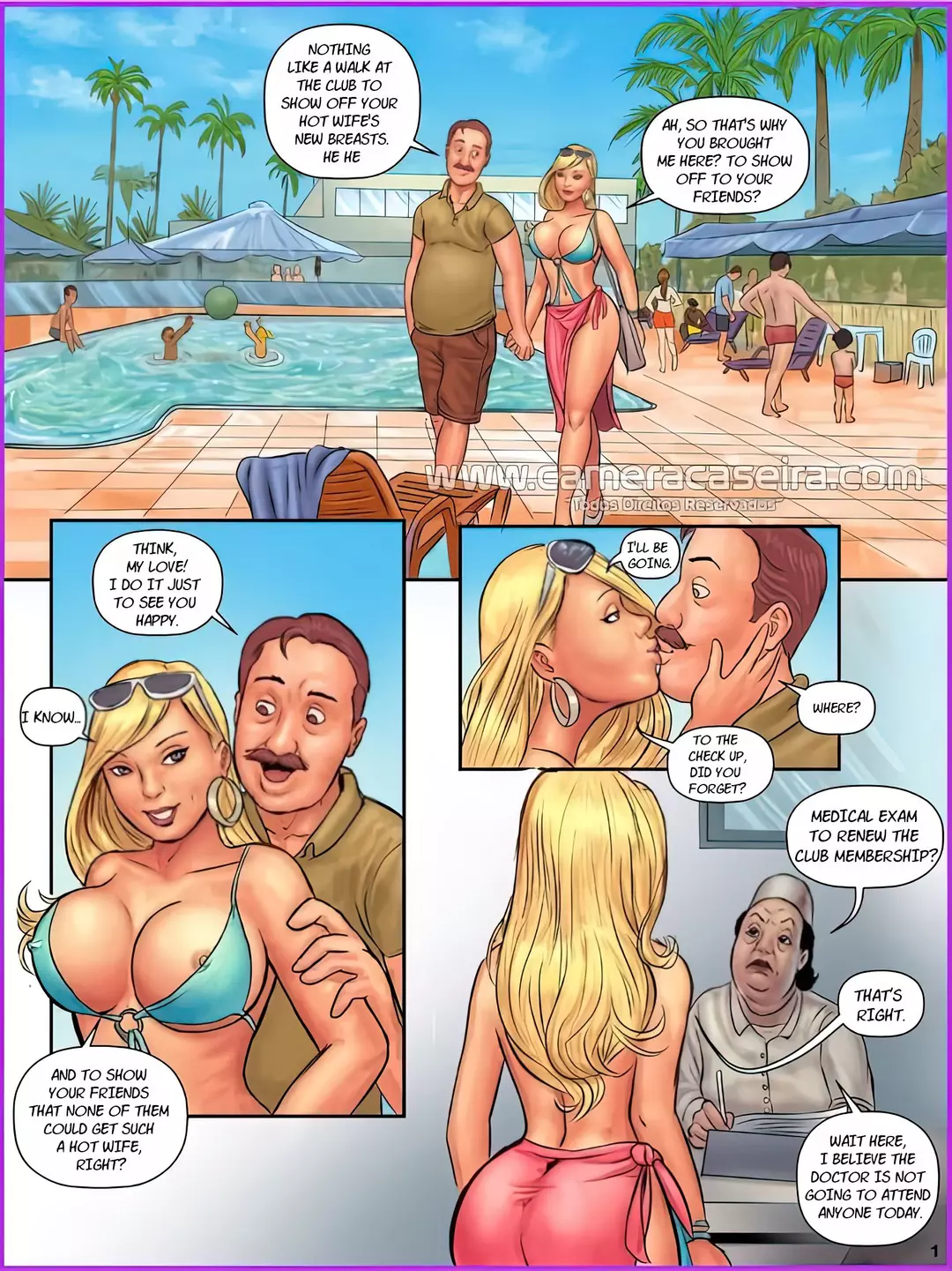 As Patricinhas Audio Porn Comic Medical Examination at the Club – page 2