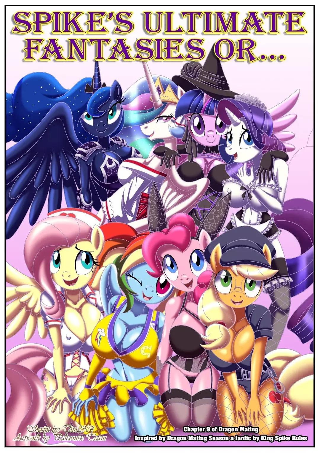 Spike’s Harem Spike's Ultimate Fantasies or The Dragon King's Harem - Chapter 9 (My Little Pony - Friendship Is Magic) – page 1