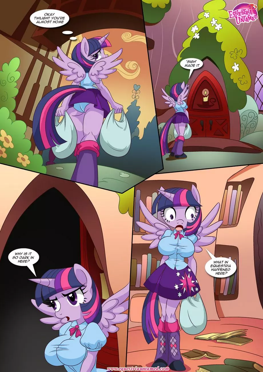 Spike’s Harem Sex Ed With Miss Twilight Sparkle - Chapter 2 (My Little Pony - Friendship Is Magic) – page 3