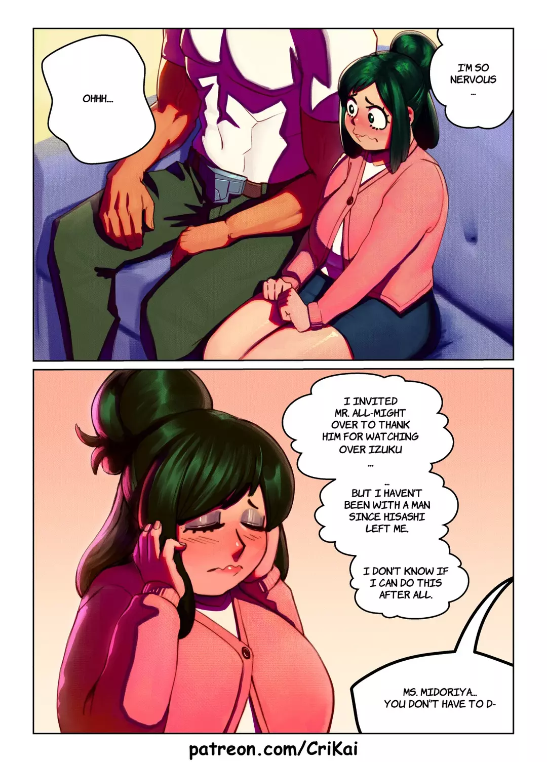 Mitsuki’s Massage Inko Midoriya x All Might - Chapter 2 – page 1