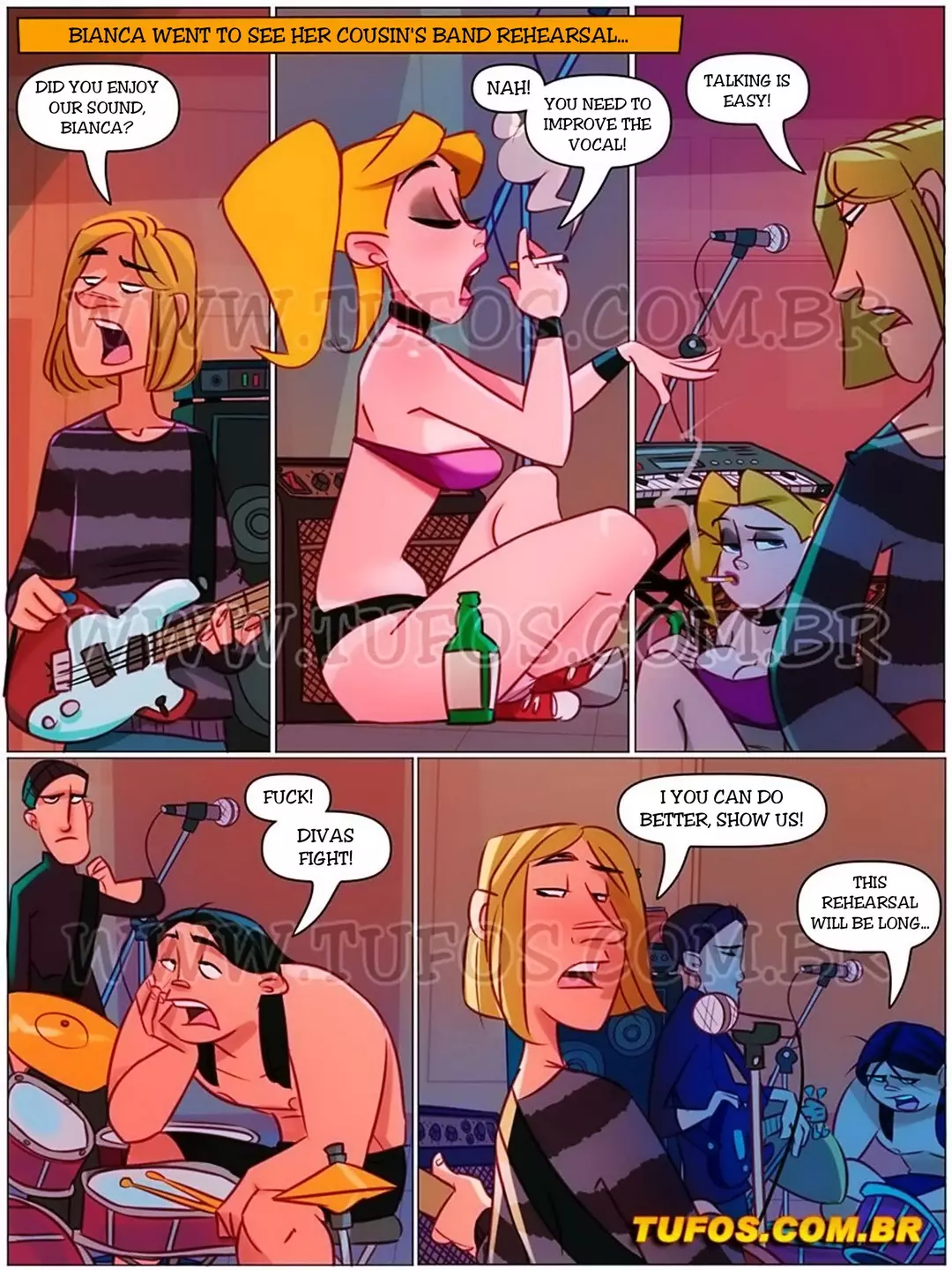 Familia Suruba Audio Porn Comic Família Suruba 13 - Gang Band – page 2